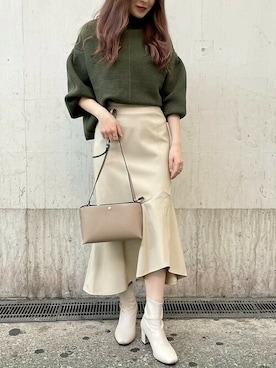 ViS onlineさん（レディース・160cm）の冬コーディネート