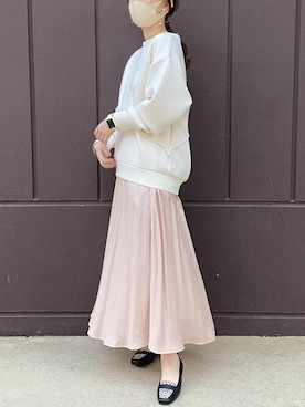 「アイテム（マスク）」を使った、ViS onlineさん（レディース・165cm）の春コーディネート