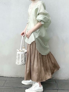 ViS onlineさん（レディース・154cm）の春コーディネート