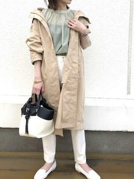 「春アウター」｜ViS onlineさん（レディース・150cm）の春コーディネート