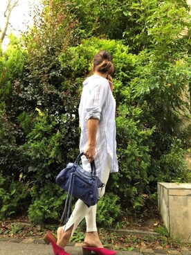 「BALENCIAGA」｜「アイテム（パンプス）」を使った、seriiinaさん（レディース・158cm）の秋コーディネート