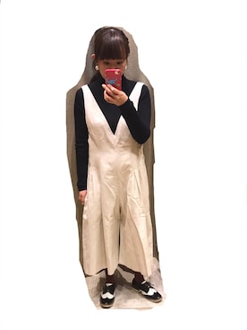「Sretsis（スレッシス）のアイテム」を使った、enapiiiiiさん（レディース・153cm）の冬コーディネート