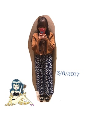 「Sretsis（スレッシス）のアイテム」を使った、enapiiiiiさん（レディース・153cm）の春コーディネート