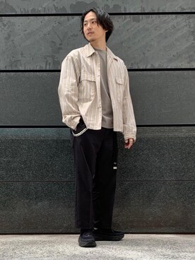 「BRACTMENT（ブラクトメント）のアイテム（ジャケット/アウター）」を使った、suenaga3951さん（メンズ・166cm）の春コーディネート