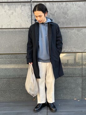 「一押しのアウタースタイル」｜「アイテム（その他シューズ）」を使った、suenaga3951さん（メンズ・166cm）の冬コーディネート