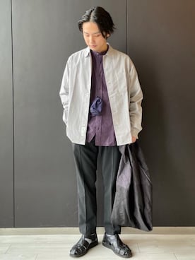 「STANDARD SUPPLY（スタンダードサプライ）のアイテム（アクセサリー）」を使った、suenaga3951さん（メンズ・166cm）の春コーディネート