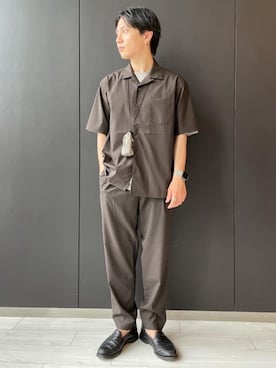 「STANDARD SUPPLY（スタンダードサプライ）のアイテム（アクセサリー）」を使った、suenaga3951さん（メンズ・166cm）の夏コーディネート