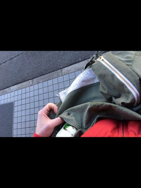 「macromauro（マクロマウロ）のアイテム（財布/小物）」を使った、higeさん（メンズ・174cm）の冬コーディネート