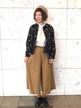 うーさん ☁︎ 。さん(レディース・165cm)の秋コーディネート