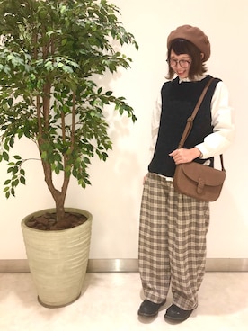 うーさん ☁︎ 。さん（レディース・165cm）の秋コーディネート