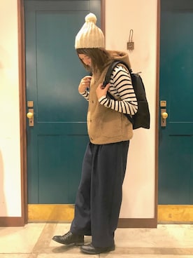 うーさん ☁︎ 。さん（レディース・165cm）の秋コーディネート