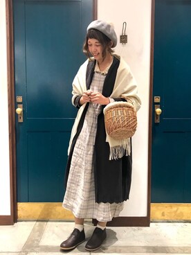 うーさん ☁︎ 。さん（レディース・165cm）の秋コーディネート