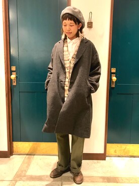 うーさん ☁︎ 。さん（レディース・165cm）の冬コーディネート