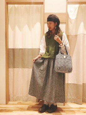 うーさん ☁︎ 。さん(レディース・165cm)の秋コーディネート