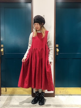 うーさん ☁︎ 。さん（レディース・165cm）の秋コーディネート