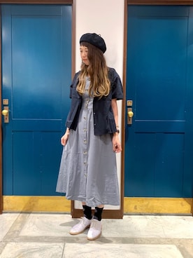 うーさん ☁︎ 。さん（レディース・165cm）の夏コーディネート