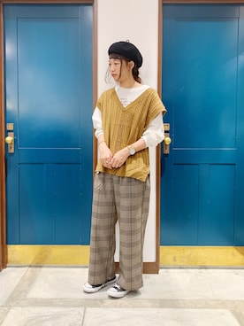 うーさん ☁︎ 。さん（レディース・165cm）の秋コーディネート