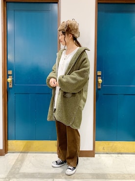 うーさん ☁︎ 。さん(レディース・165cm)の冬コーディネート