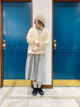 うーさん ☁︎ 。さん（レディース・165cm）の春コーディネート