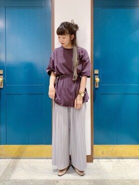 うーさん ☁︎ 。さん(レディース・166cm)の夏コーディネート