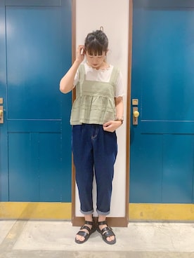 うーさん ☁︎ 。さん(レディース・166cm)の夏コーディネート