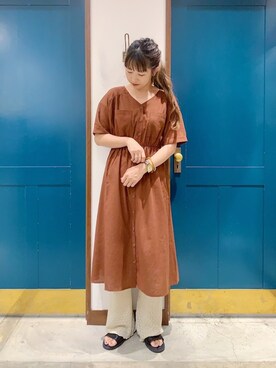 うーさん ☁︎ 。さん（レディース・166cm）の夏コーディネート