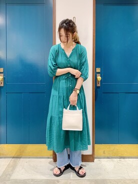 うーさん ☁︎ 。さん（レディース・166cm）の夏コーディネート