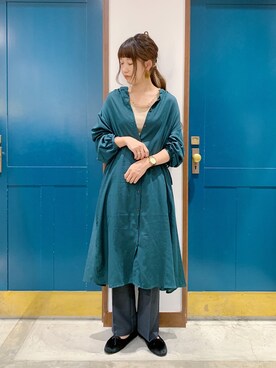 うーさん ☁︎ 。さん（レディース・166cm）の秋コーディネート