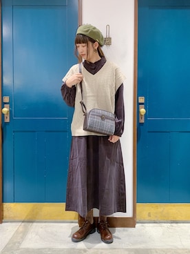 うーさん ☁︎ 。さん（レディース・166cm）の秋コーディネート