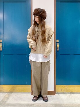 うーさん ☁︎ 。さん（レディース・166cm）の秋コーディネート