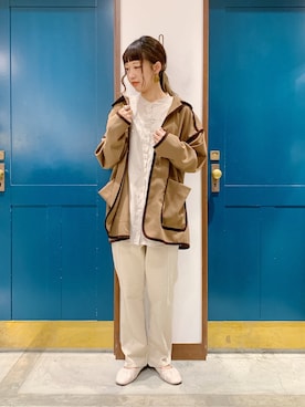 うーさん ☁︎ 。さん（レディース・166cm）の秋コーディネート