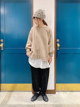 うーさん ☁︎ 。さん（レディース・166cm）の秋コーディネート