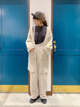 うーさん ☁︎ 。さん（レディース・166cm）の冬コーディネート