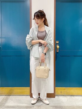 うーさん ☁︎ 。さん（レディース・166cm）の春コーディネート