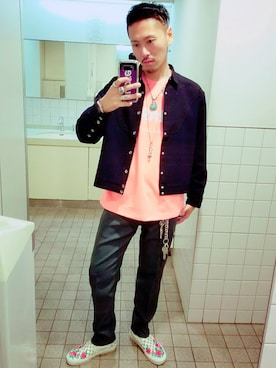 「YSTRDY's TMRRW（イエスタデイズトゥモロー）のアイテム（ジャケット/アウター）」を使った、Y-DRAGONさん（メンズ・176cm）の春コーディネート