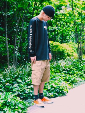 「ファッションの力を信じよう」｜わたるさん（メンズ・173cm）の夏コーディネート