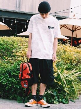 「ファッションの力を信じよう」｜わたるさん（メンズ・173cm）の夏コーディネート