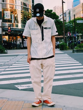 「ファッションの力を信じよう」｜わたるさん（メンズ・173cm）の夏コーディネート