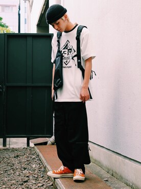 「ファッションの力を信じよう」｜わたるさん（メンズ・173cm）の夏コーディネート