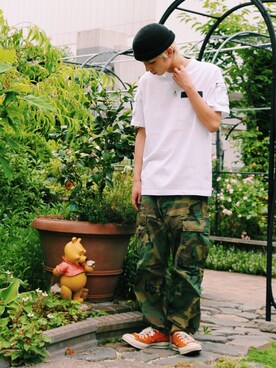 「ファッションの力を信じよう」｜わたるさん（メンズ・173cm）の夏コーディネート