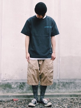 「ファッションの力を信じよう」｜わたるさん（メンズ・173cm）の夏コーディネート