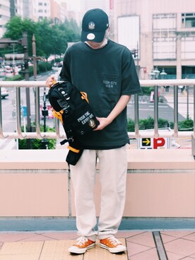 「ファッションの力を信じよう」｜わたるさん（メンズ・173cm）の夏コーディネート