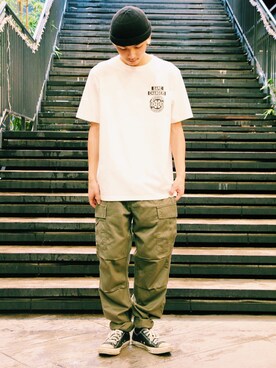 「ファッションの力を信じよう」｜わたるさん（メンズ・173cm）の夏コーディネート