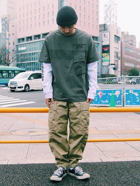 「ファッションの力を信じよう」｜わたるさん（メンズ・173cm）の春コーディネート