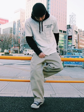 わたるさん(メンズ・173cm)の春コーディネート