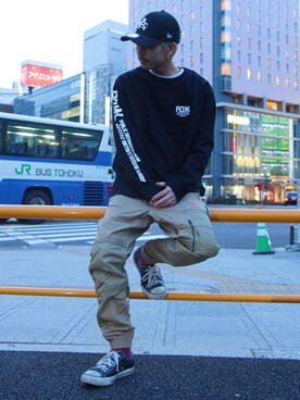 わたるさん(メンズ・173cm)の春コーディネート