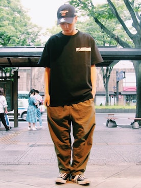 「ファッションの力を信じよう」｜わたるさん（メンズ・173cm）の夏コーディネート