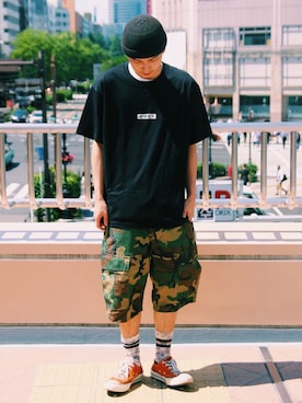 「ファッションの力を信じよう」｜わたるさん（メンズ・173cm）の夏コーディネート