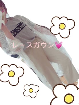 「OOPS（ウップス）のアイテム（トップス）」を使った、mmmmさん（レディース・153cm）の春コーディネート