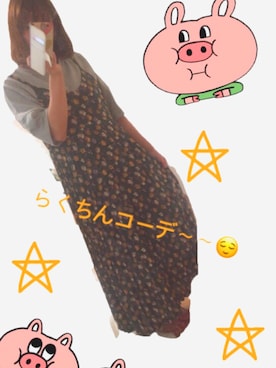 「アイテム（ワンピース/ドレス）」を使った、mmmmさん（レディース・150cm）の秋コーディネート